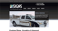 Desktop Screenshot of creativesignshop.com